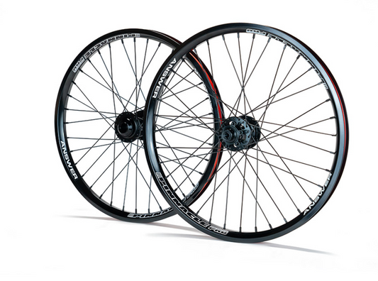 Pro 36h Answer BMX Pinnacle 20mm Front w/ Disc Rear Wheelset (Pro 20")