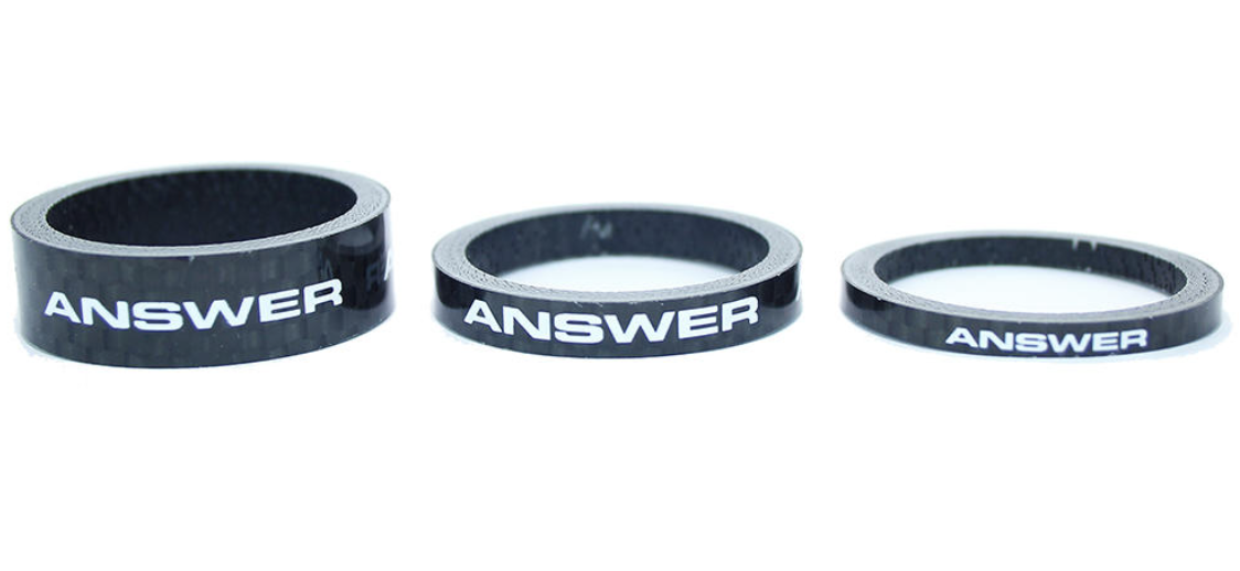 Answer Carbon Spacer 3-Pack