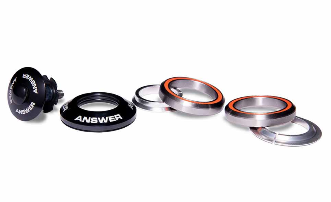 Answer 1-1/8 to 1″ Integrated Headset Reducer – Black