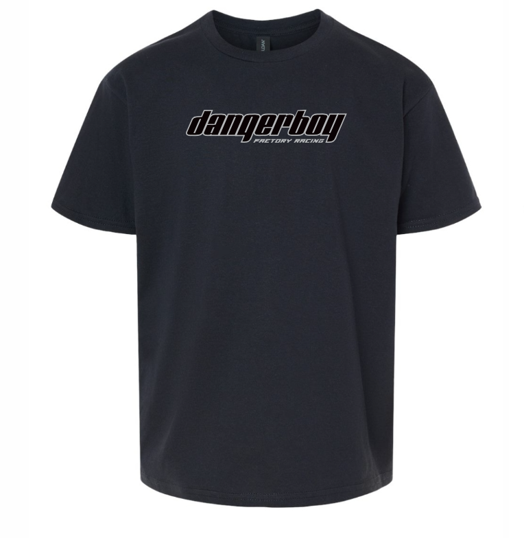 Dangerboy Factory Racing T-Shirt Black