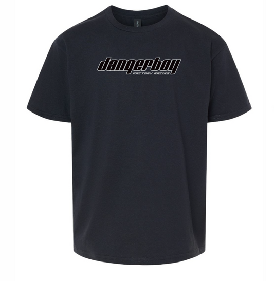 Dangerboy Factory Racing T-Shirt Black